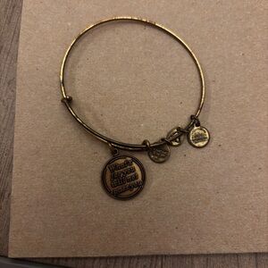 Alex and ani whats for you will not pass you charm bracelet